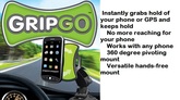as seen on tv, grip-go, cellular phone holder